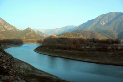 We followed the river up into the mountains to Andorra